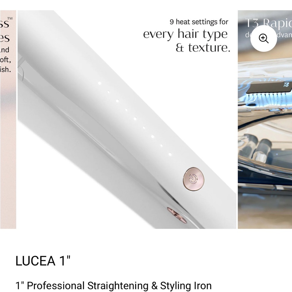 T3 Lucea 1in hair straightener